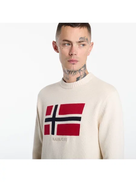 Pulover Napapijri Pullover Mura Beige Dimity S bej