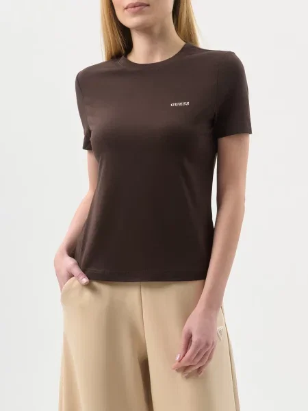 Футболка Guess коричнева