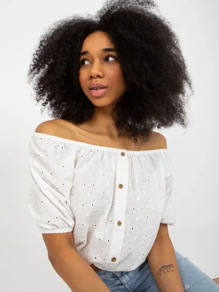 Блуза Fashionhunters сиво