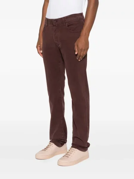 Pantaloni Jacob Cohën cu 5 buzunare maro
