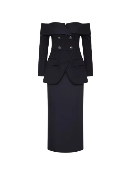 Sukienka midi Rebecca Vallance niebieska