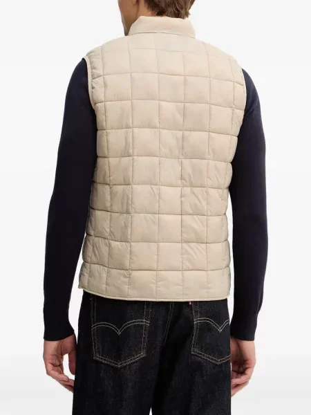 Vestă Hackett cu broderie matlasată