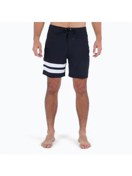 Pantaloni scurți de sport Hurley negru