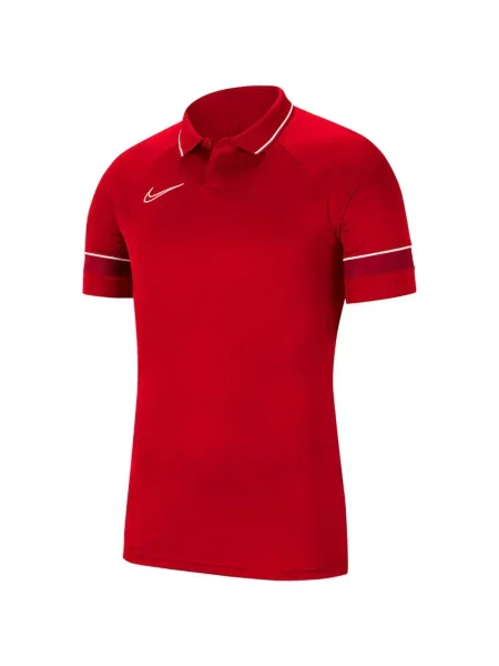 Tricou polo copii Nike roșu