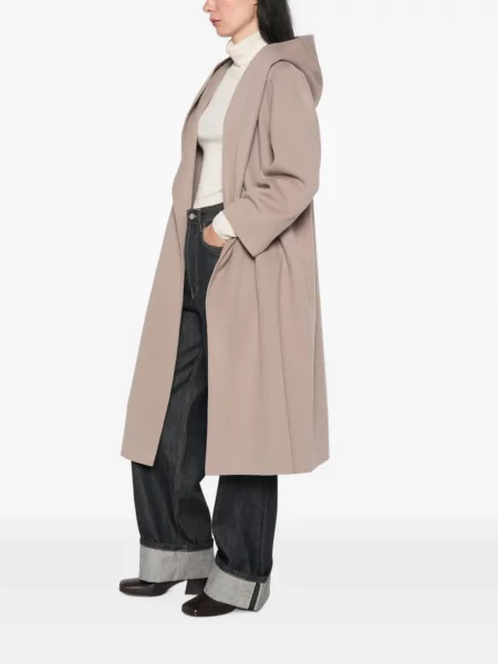 Cu centură palton 's Max Mara cu glugă