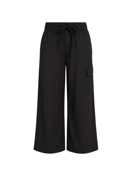 Pantaloni cargo Simone Rocha cu cordon negru