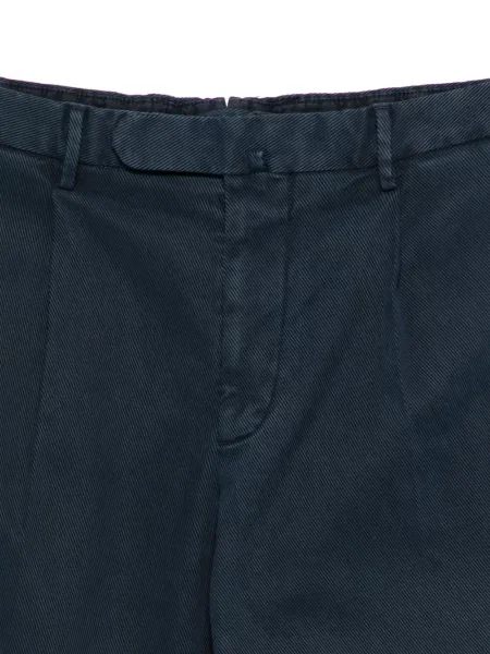 Pantaloni chino Dell'oglio plisate albastru