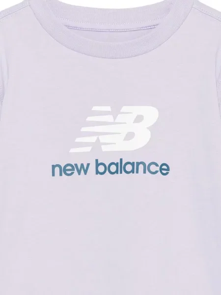Koszulka dziecięca New Balance fioletowa