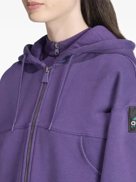 Hanorac cu glugă Adidas gri
