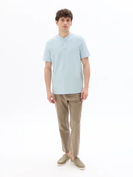 Tricou polo Celio albastru