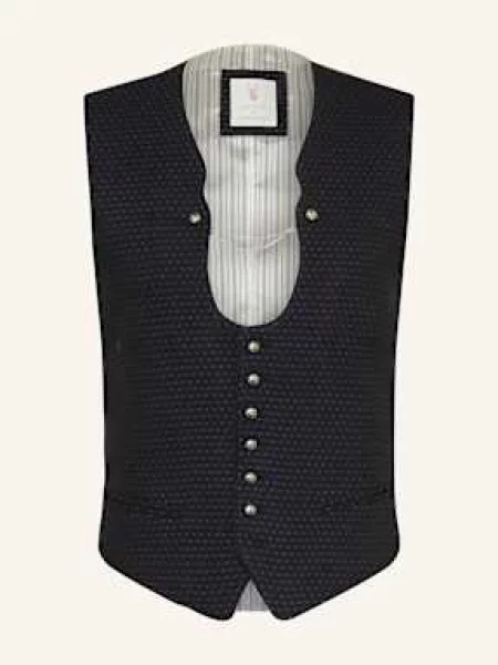 Johann & Johanna Krojová Vesta Miesbacher tmavě modrá/ tmavě modrá