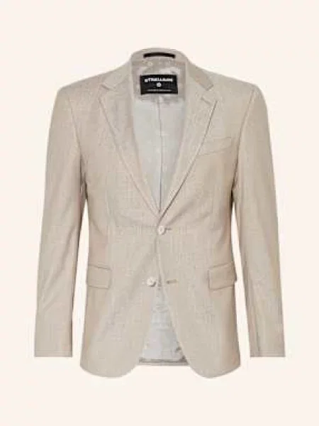 Strellson Oblekové Sako Aidan Slim Fit medium beige béžové
