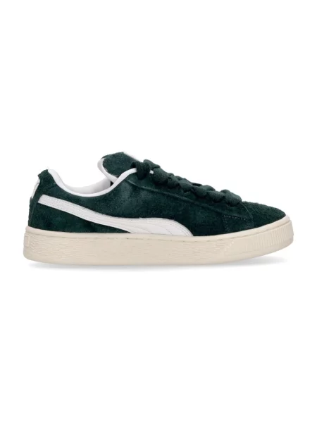 Sneakersy Puma Suede skórzane w miejskim stylu czarne