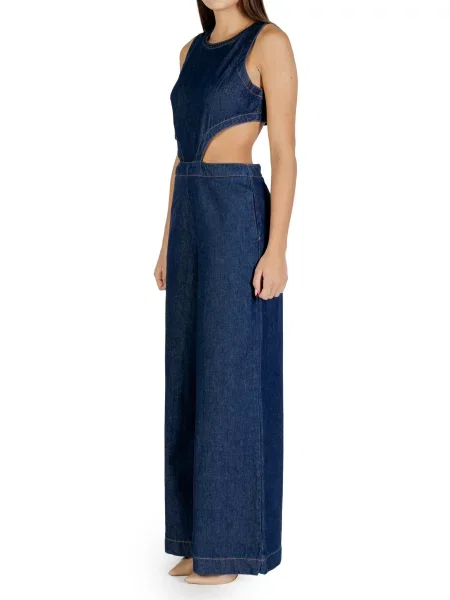 Długi kombinezon Colcci niebieski