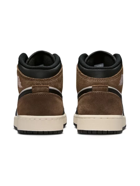 Jordan Air 1 Mid sportcipő gyerek fekete
