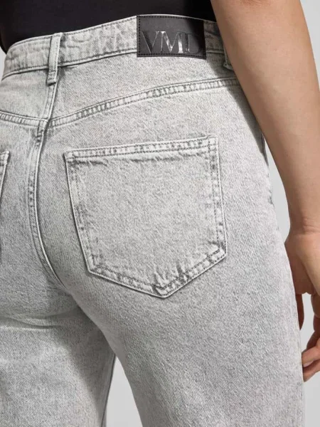 Jeansy z szerokimi nogawkami z mieszanki bawełny model „TESSA” Vero Moda