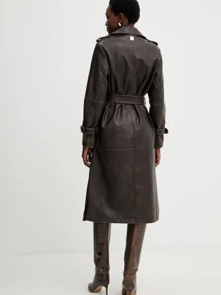 Fracomina płaszcz brązowy