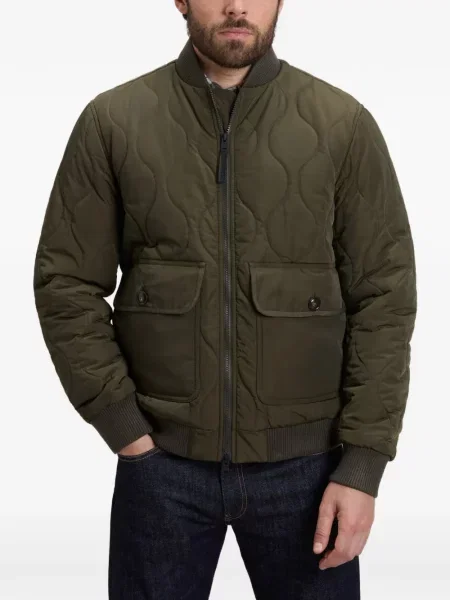 Matlasat geacă Woolrich verde