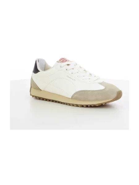 Sneakersy Gant skórzane beżowe