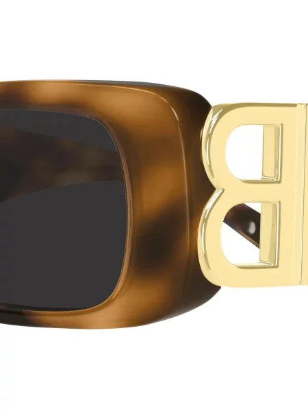Ochelari de soare Balenciaga Eyewear cu autograf maro