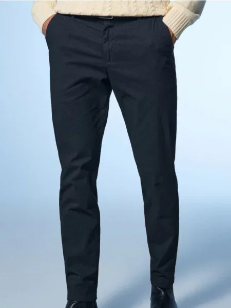 Sinsay Kalhoty chino námořnická modrá