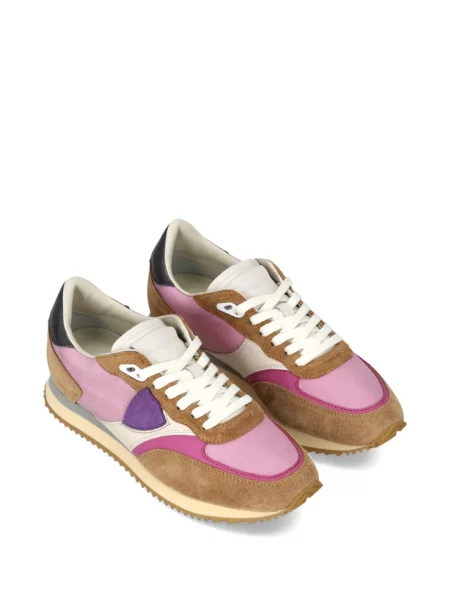 Bőr sneaker Philippe Model Paris rózsaszín