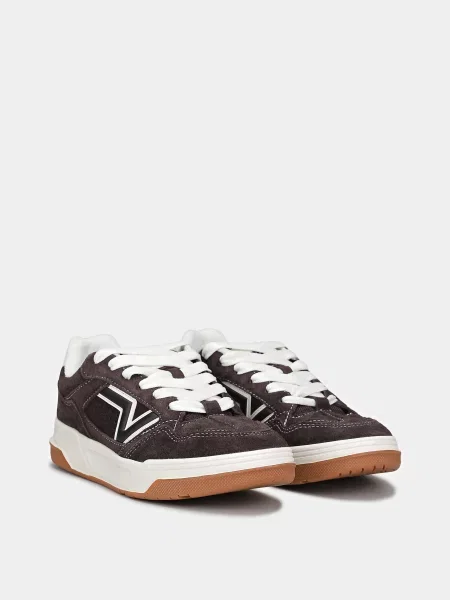 Замшевые кеды Vans серые
