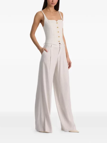 Pantaloni Alice + Olivia cu dungi