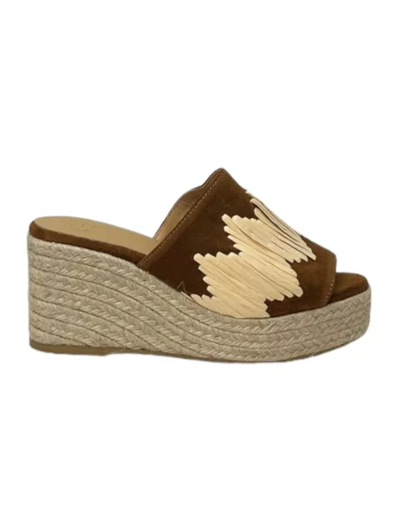 Espadryle Castañer brązowe