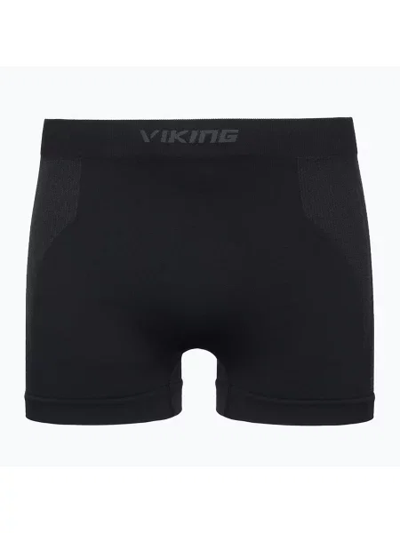 Мъжки термални боксерки Viking Eiger black черно