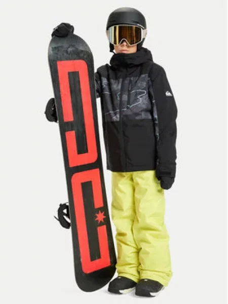 Quiksilver Snieglenčių striukė Side Hit juoda