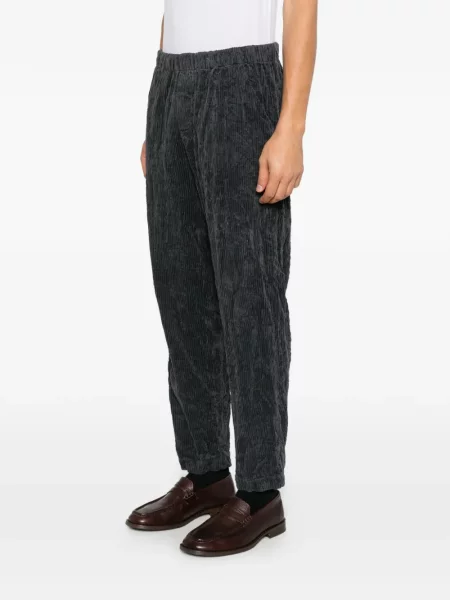 Pantaloni Barena de catifea cord gri