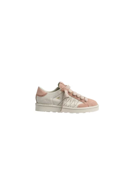 Sneakersy Panchic skórzane różowe