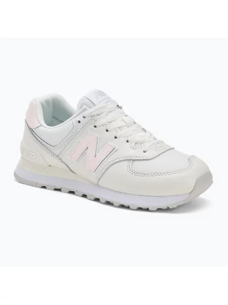Sneakerși New Balance 574 alb