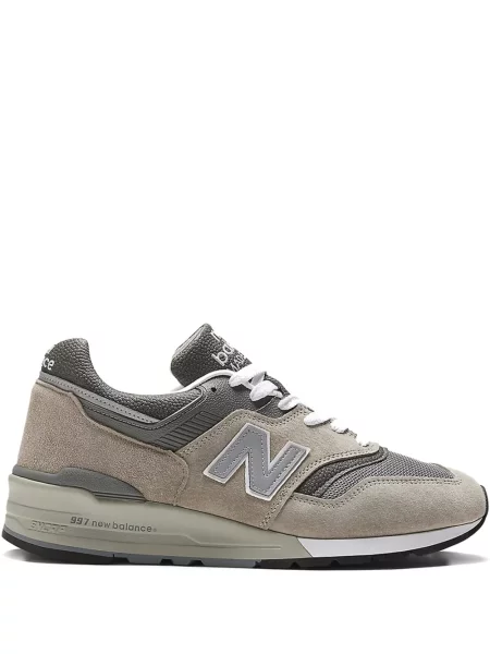 Sneakerși New Balance Fresh Foam din piele de căprioară verde