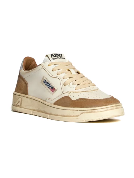 Sneakersy Autry retro białe