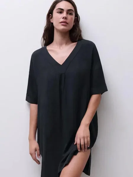 Chantelle plážové šaty Femilet černé
