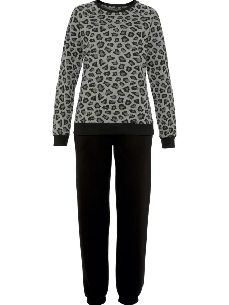 VIVANCE Pyžamo šedá černá