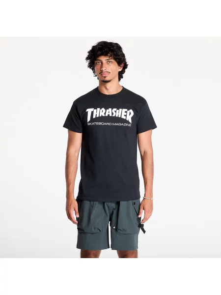 Póló Thrasher Skate Magazine T-Shirt Black XL fekete