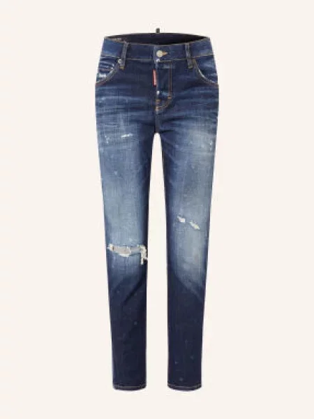 Skinny Džíny Teddy navy blue modré