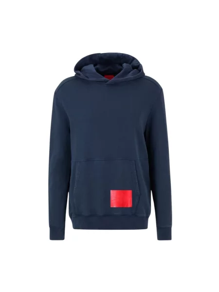 Bluza z kapturem Hugo niebieska