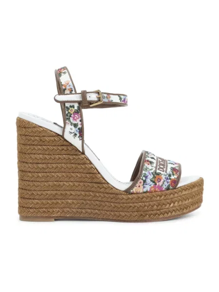 Sandały Dolce And Gabbana na koturnie