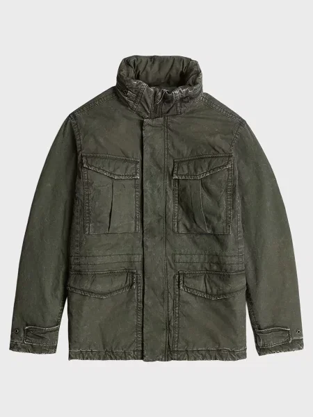 Джинсова куртка G-star Raw сіра