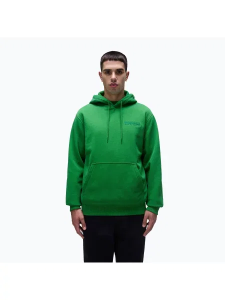 Férfi Napapijri B-Kander kapucnis kely pulóver B-Kander Hooded zöld