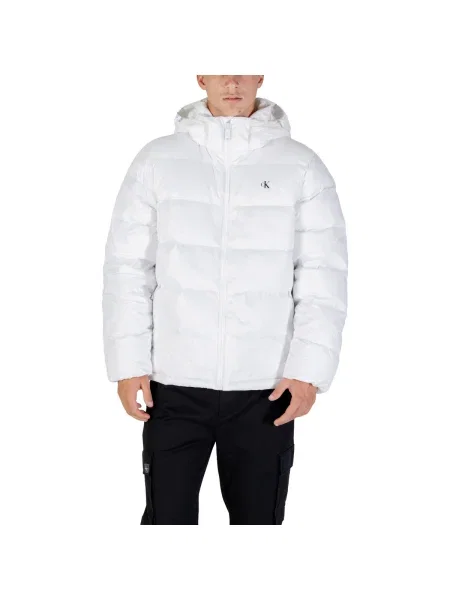 Kabát Calvin Klein Jeans fehér