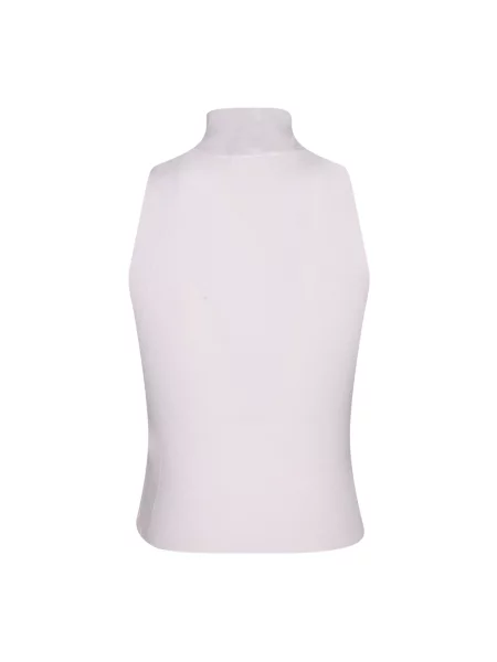 Top Diesel żakardowy biały