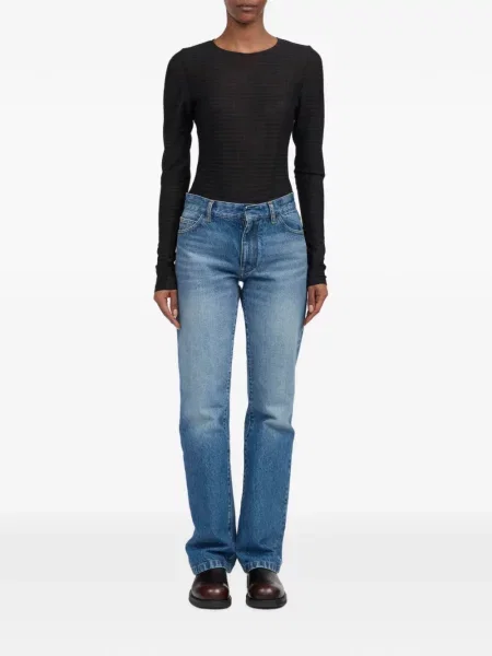 Blugi Mm6 Maison Margiela albastru