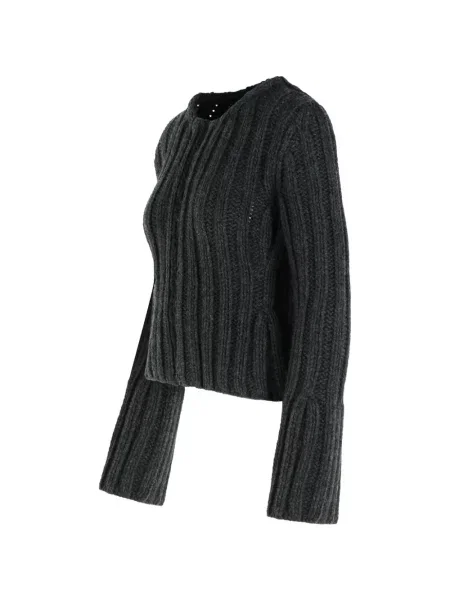 Cardigan Khaite tricotate gri