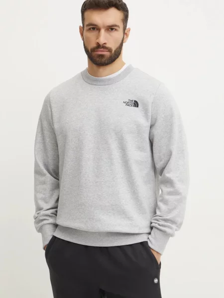 Dukserica The North Face Simple Dome za muškarce melanž siva