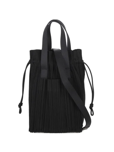 Geantă Pleats Please Issey Miyake plisată negru